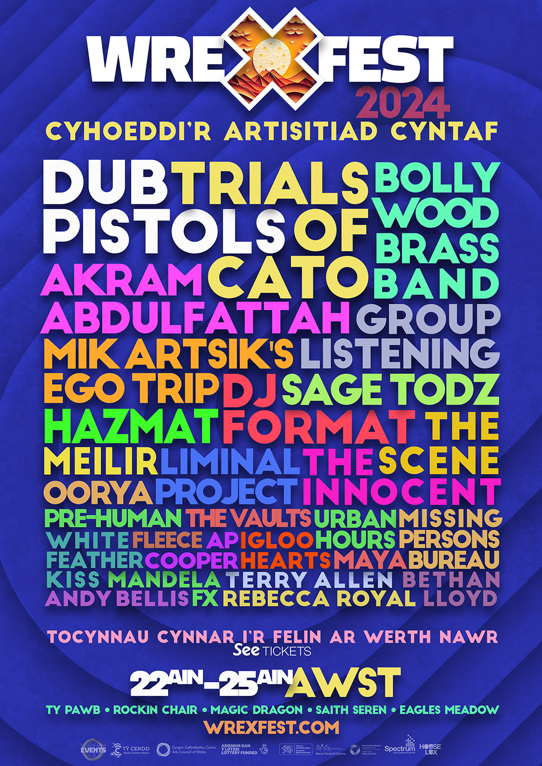 Wrexfest 2014 Cyhoeddi’r artisitiad cyntaf