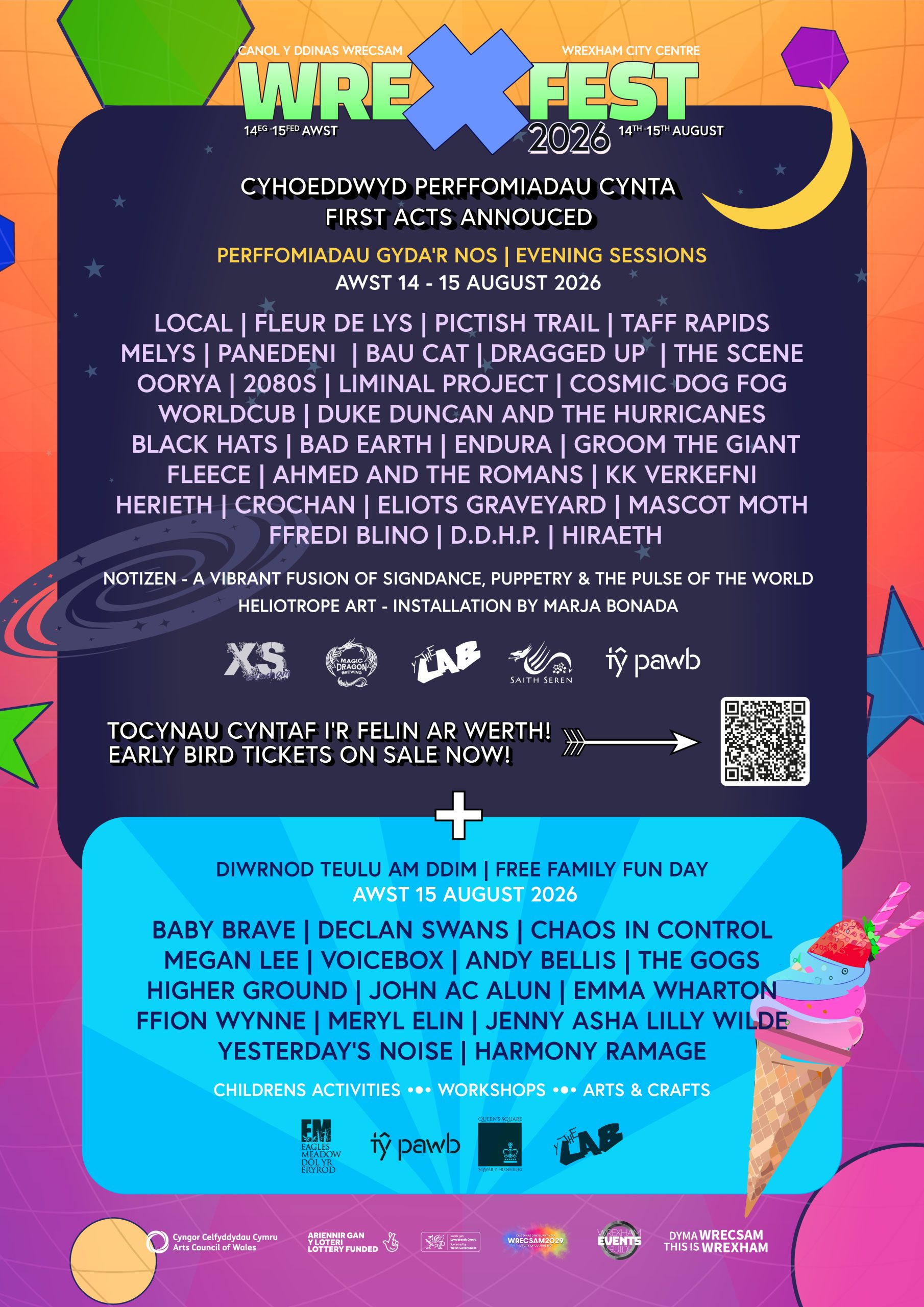 Wrexfest 2026 - First Acts Announced